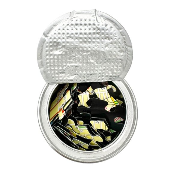 Philadelphia City Magnetic Puzzle 100 Pieces In Canister Map Design By E-Q Toys - Picture 3 of 4